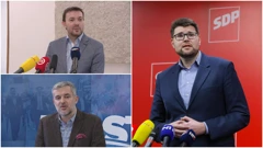 Arsen Bauk, Nino Raspudić, Peđa Grbin