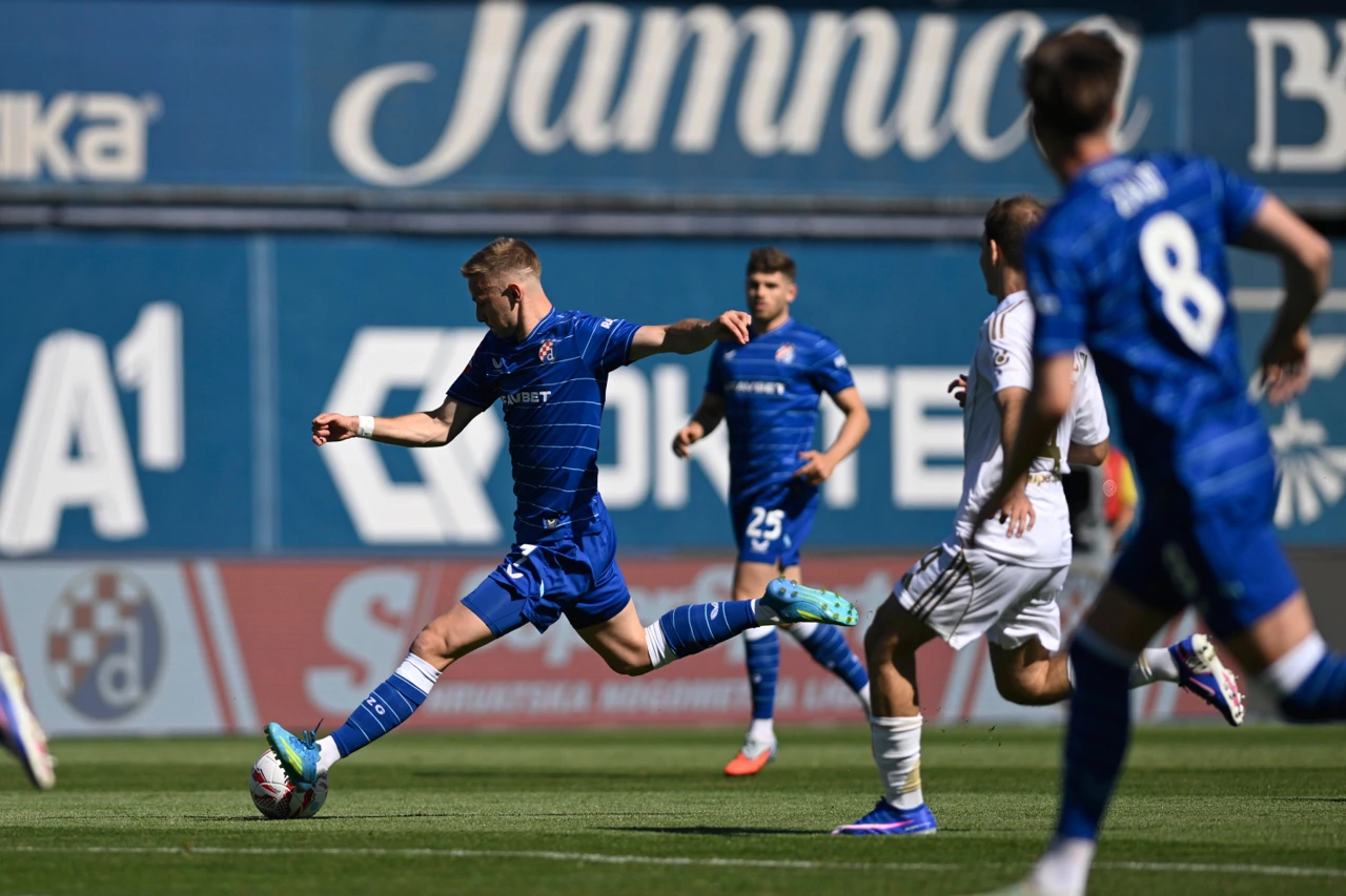Dinamo - Hajduk, Luka Stojković, Foto: Damir Krajac/CROPIX