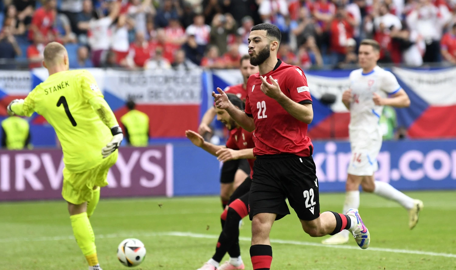 UŽIVO: Gruzija povela u nadoknadi iz kaznenog udarca