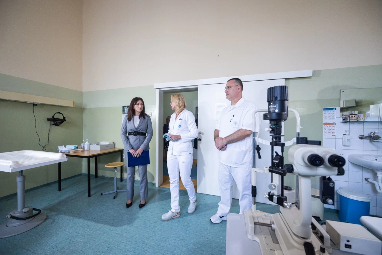 Posjet županije Klinici za očne bolesti
