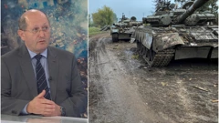 Marinko Ogorec, politički analitičar; napušteni ruski tenkovi u selu Kurylilvka 