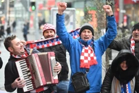 Hrvatski navijači u Mannheimu, Foto: Ante Čizmić/CROPIX