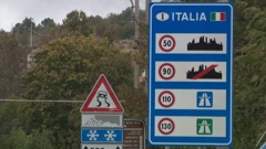 Na granici Italije i Slovenije, uz policiju i vojska, Foto: HTV/HRT