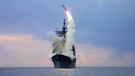 Lansiranje krstareće rakete Tomahawk s američke krstarice USS Cape St. George