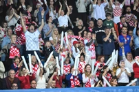 Hrvatski navijači, Foto: Tom Dubravec/CROPIX