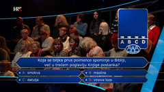 Tamara Perković, Foto: Tko želi biti milijunaš?/HRT