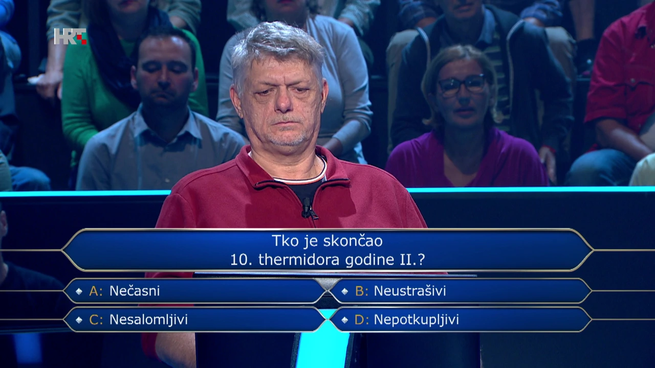 Radovan Radiković, Foto: Tko želi biti milijunaš?/HRT