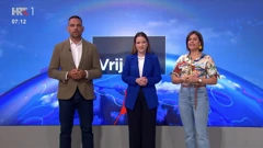 Zlata Mück Sušec, Katarina Katušić i Vicko Dragojević, Foto: Dobro jutro, Hrvatska/HRT