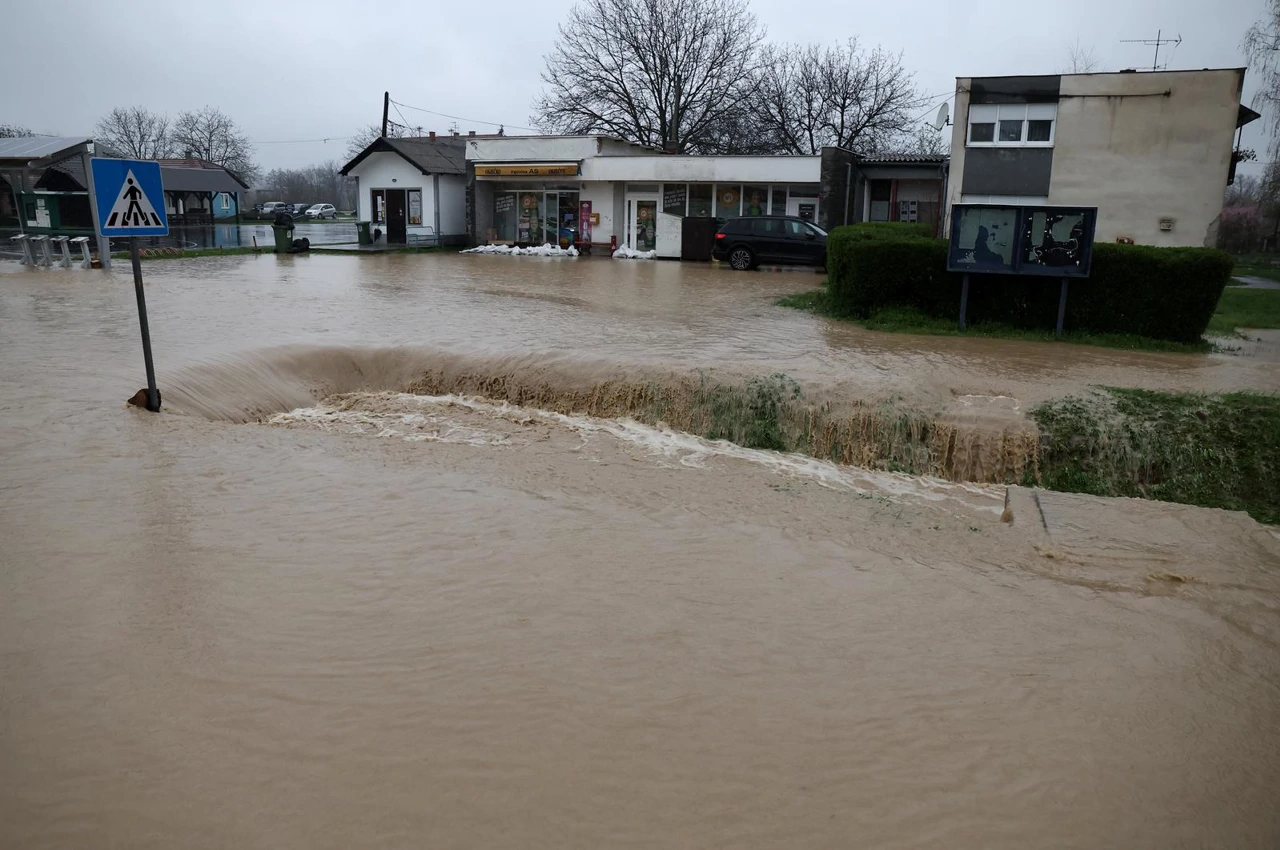 Poplava u Orahovici, Foto: Davor Javorovic /Pixsell