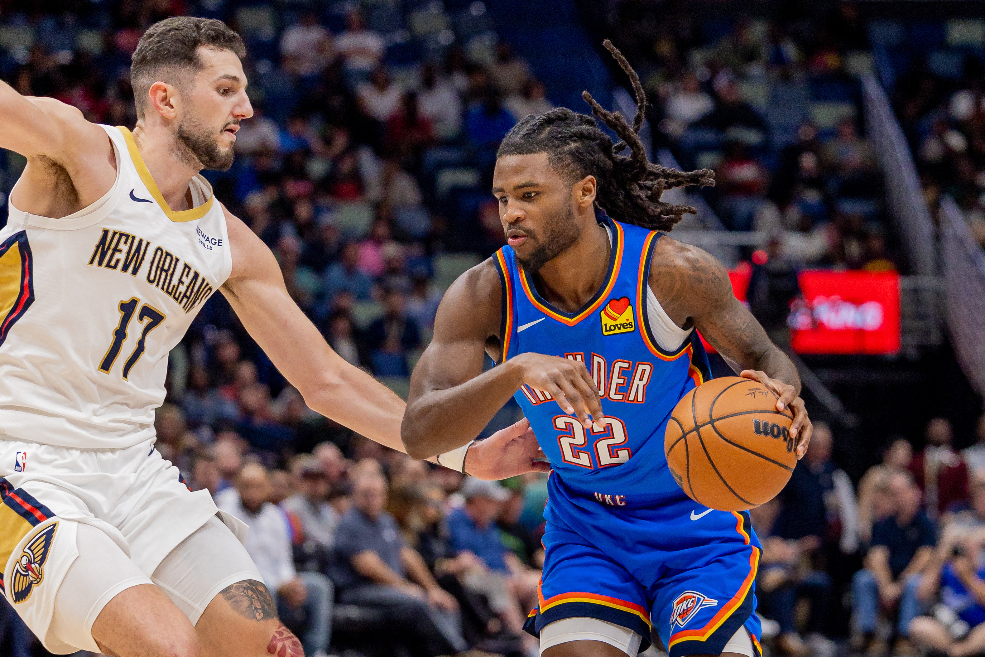 2025 11 18t031224z 1864927868 mt1usatoday27615050 rtrmadp 3 nba oklahoma city thunder at new orleans pelicans 20251118073432