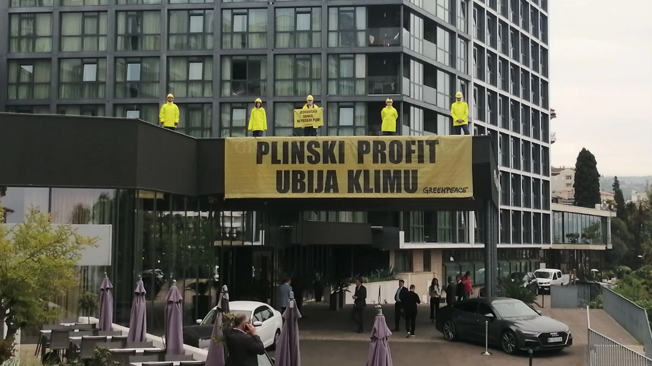 Plinski profit ubija klimu, Foto: Blanka Kukec/HRT - centar Rijeka