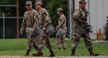 Pripadnici Nacionalne garde Teksasa u Illinoisu