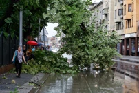 Nevrijeme u Zagrebu , Foto: Marko Todorov/CROPIX