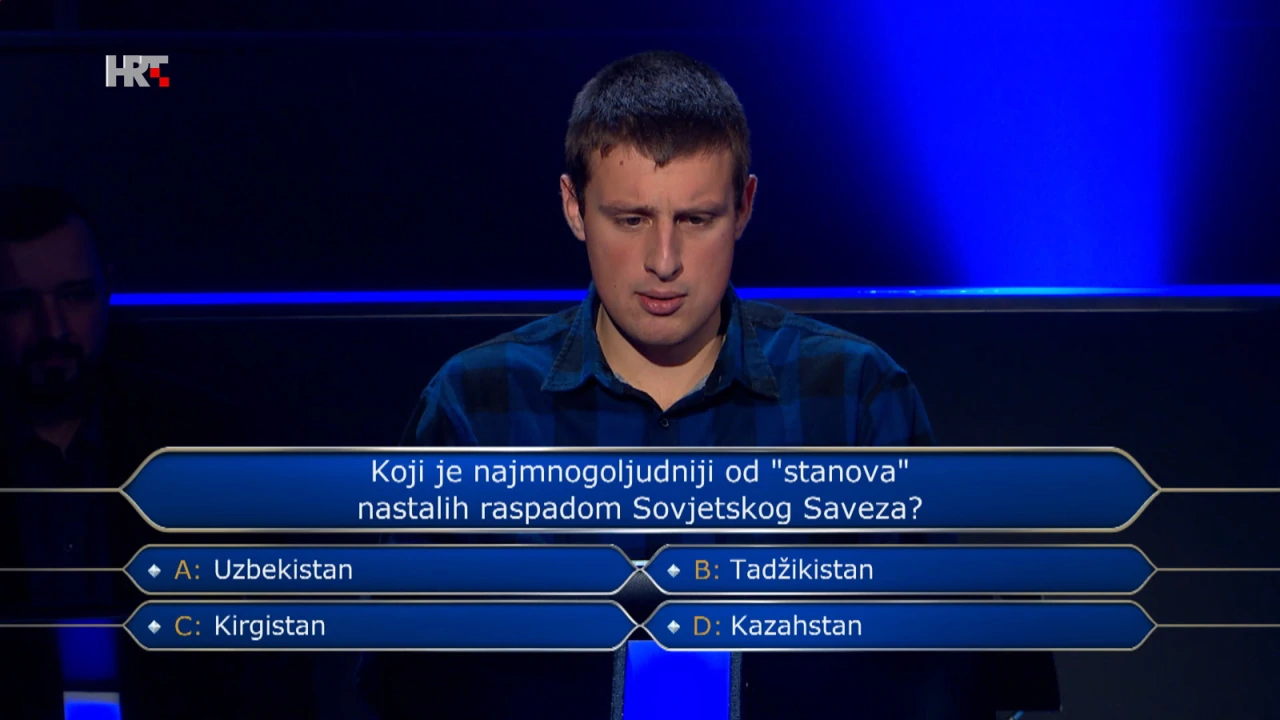 Lucian Šošić  , Foto: Tko želi biti milijunaš?/HRT