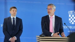 Ministar financija Zdravko Marić i guverner HNB-a Boris Vujčić 