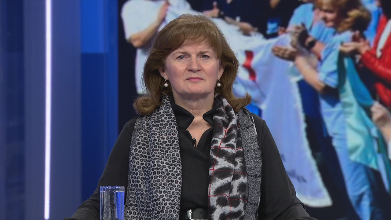 Anica Prašnjak, predsjednica Hrvatskog strukovnog sindikata medicinskih sestara i tehničara, Foto: Otvoreno /HRT