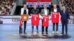 Mala svečanost uoči utakmice Zagreb - PSG