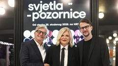 Dubravko Merlić, Željka Ogresta i Matej Merlić