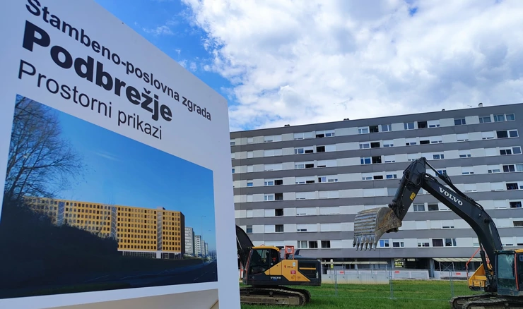 Nova zgrada u Podbrežju