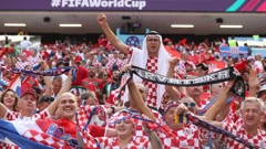Hrvatski navijači na utakmici protiv Maroka