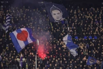 Bad Blue Boysi tijekom susreta s Varaždinom, Foto: Luka Stanzl/PIXSELL