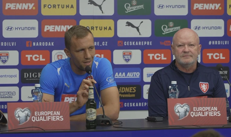 Tomaš Souček i Ivan Hašek