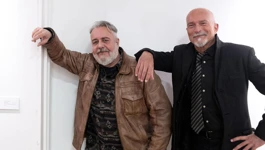 Walter Venturi i Claudio Castellini na festivalu Crtani Romani Šou - Zagreb Comic Con