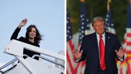 Kamala Harris, Donald Trump