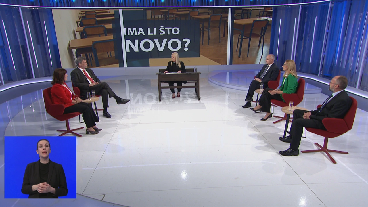 Ima li što novo?, emisija o školstvu, Foto: HTV/HRT