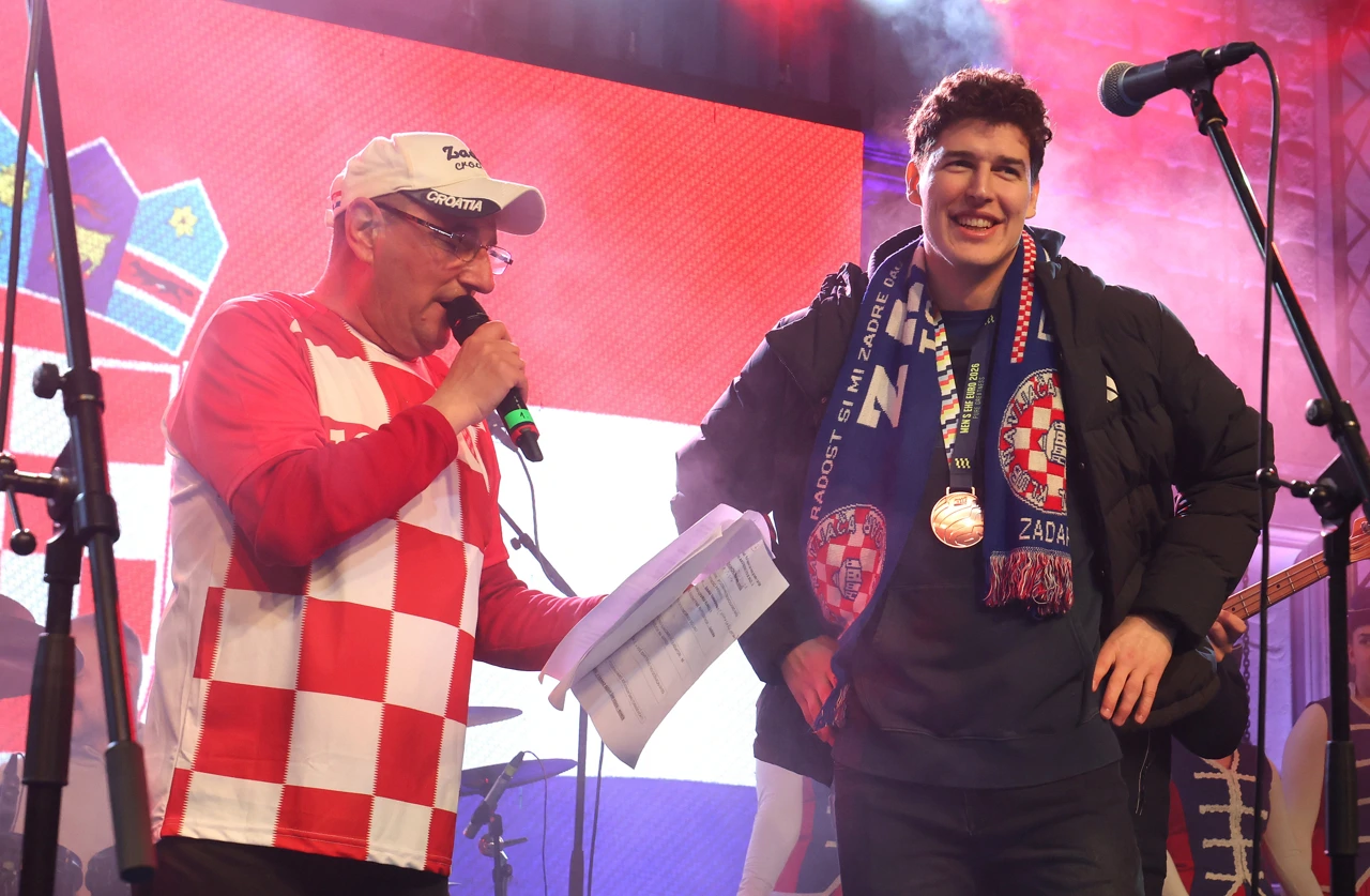 Doček u Zadru, Foto: Zvonko Pavic/CROPIX