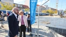 Tomislav Tomašević i Danijela Dolenec na obilasku Kranjčevićeve