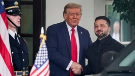 Donald Trump i Volodimir Zelenski