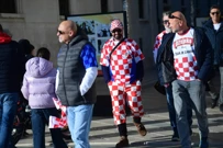 Hrvatski navijači u Splitu, Foto: Nikola Vilić/CROPIX