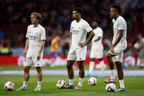 Jude Bellingham, Luka Modrić i Eder Militao, Foto: Juan Medina/REUTERS 