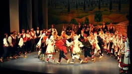 Iz povijesti Komedje: prizor iz "Đerdana" Jakova Gotovca