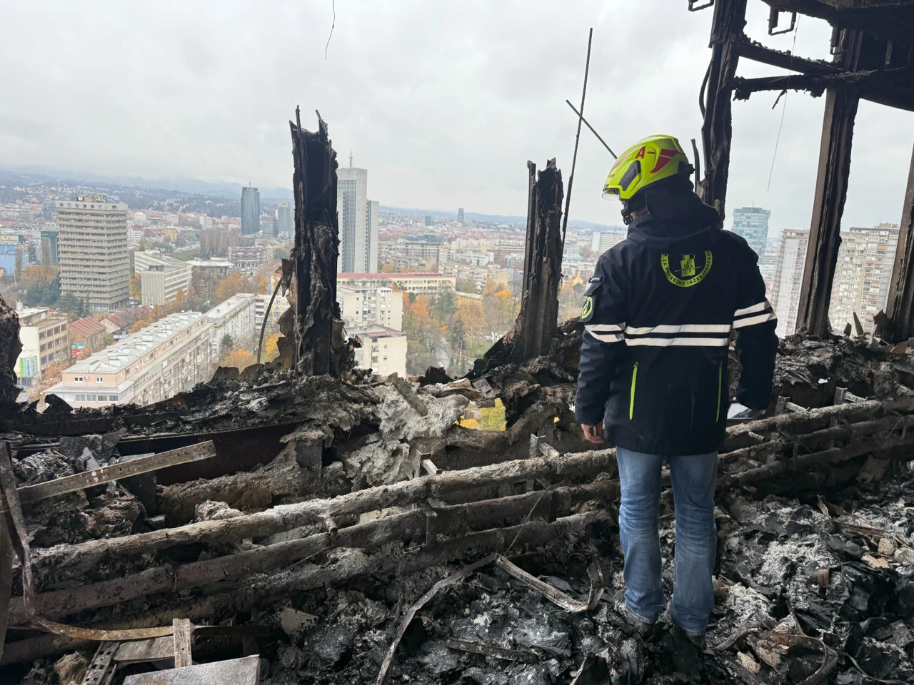 Unutrašnjost Vjesnikova nebodera, Foto: Mario Todorić/Hrvatski centar za potresno inženjerstvo