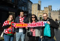 Uoči utakmice Wales - Hrvatska u Cardiffu, Foto: Tom Dubravec/CROPIX