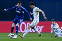 Josip Drmić u akciji protiv Rijeke, Foto: Marko Lukunic/PIXSELL