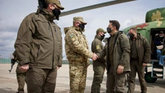 Ukrajinski predsjednik Zelenskij obišao bojišnicu