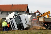 Nesreća kod Dugog Sela, Foto:  Robert Anic /PIXSELL