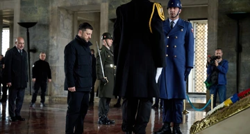 Volodimir Zelenski u mauzoleju Mustafe Kemala Ataturka