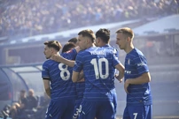 Slavlje nakon pogotka Dinama, Foto: Damir Krajac/CROPIX