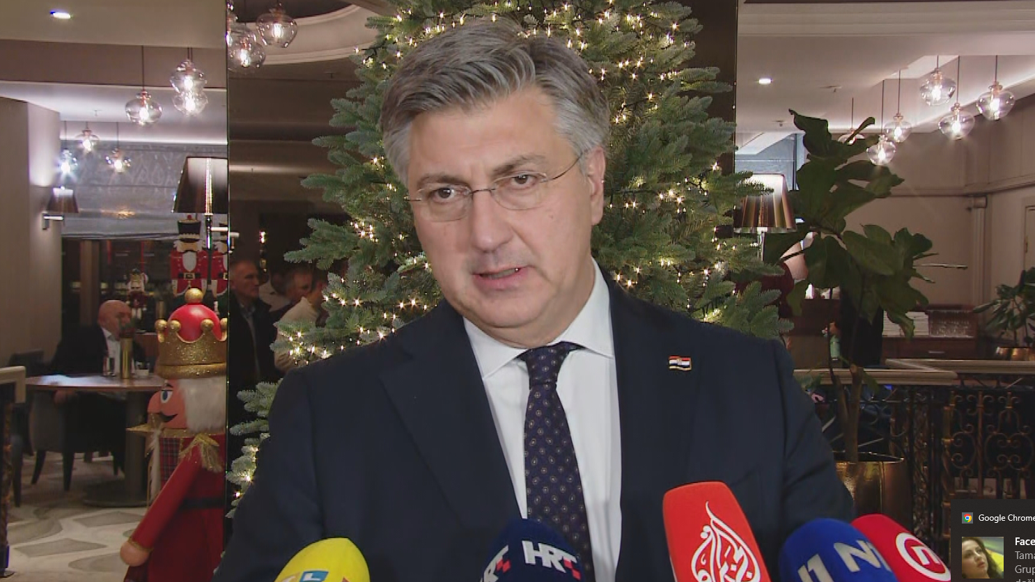 Plenković o prosvjedu: "Špika je bio sa mnom na listi HDZ-a"