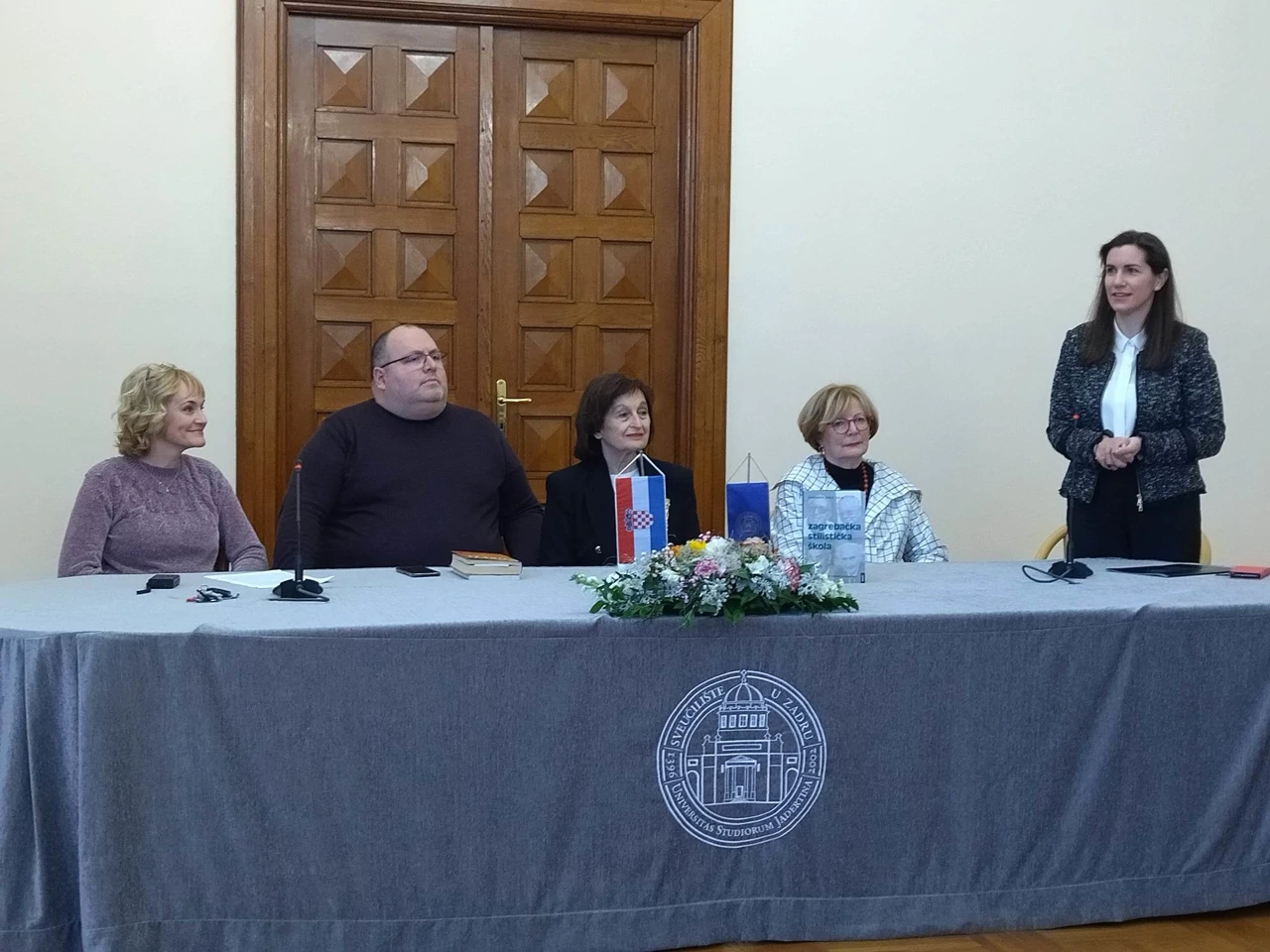 Okrugli stol na temu "Književnost u životu, život u književnosti", Foto: M. Milin / HRT Radio Zadar /-