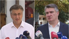 Andrej Plenković i Zoran Milanović