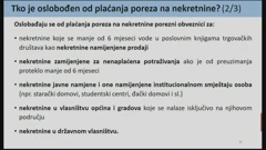 Tko je oslobođen od plaćanja poreza na nekretnine? (2/3), Foto: HTV/HRT