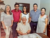 Zlatko Kunštek y familia, Foto: fotografía cedida/María Angélica Kirigin 