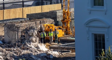 Rušenje istočnog krila Bijele kuće radi nove plesne dvorane