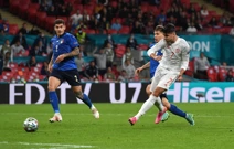 Alvaro Morata zabija za izjednačenje protiv Italije, Foto: Andy Rain/Pool via REUTERS