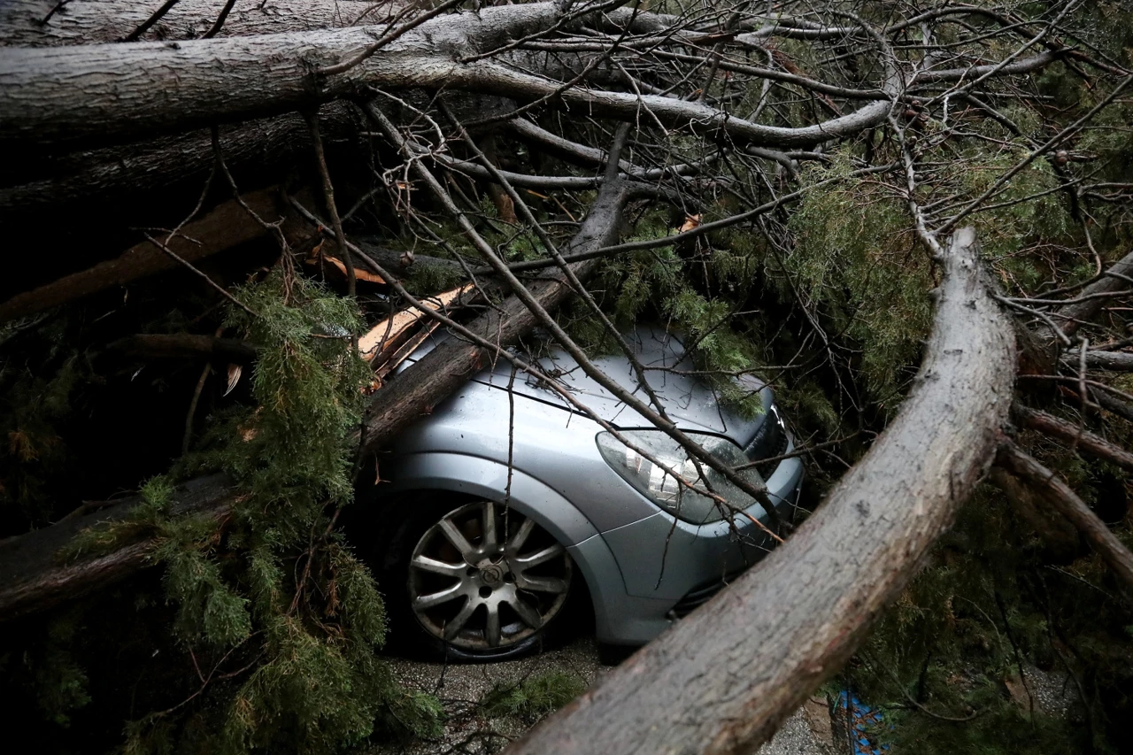 Nevrijeme u Puli, Foto: Goran Sebelic/Cropix